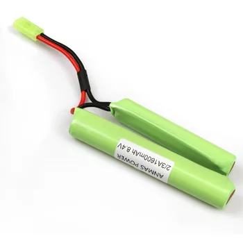 AnmasPower 8.4V 1600mAh NiMH 2/3A Airsoft Butterfly Rechargeable Battery Pack Mini Tamiya connector
AnmasPower 8.4V 1600mAh NiMH 2/3A Airsoft Butterfly Rechargeable Battery Pack Mini Tamiya connector