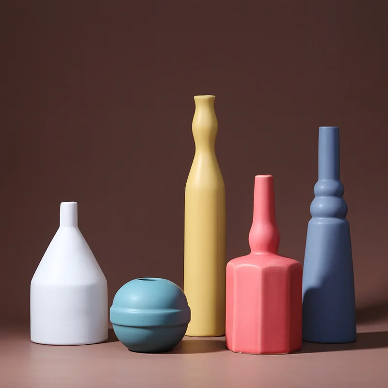 Morandi Colors Ceramic Vase Grinding Matt Nordic pendulum Tabletop Vase Home Decor Crafts drop shipping
Morandi Colors Ceramic Vase Grinding Matt Nordic pendulum Tabletop Vase Home Decor Crafts drop shipping