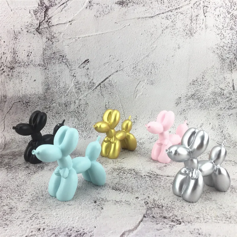 Fashion Small balloon Dog Sculpture Resin Crafts Gift Creative Cake Baking Home Decoration Dtatue Party Dessert Table Decoration
Fashion Small balloon Dog Sculpture Resin Crafts Gift Creative Cake Baking Home Decoration Dtatue Party Dessert Table Decoration
