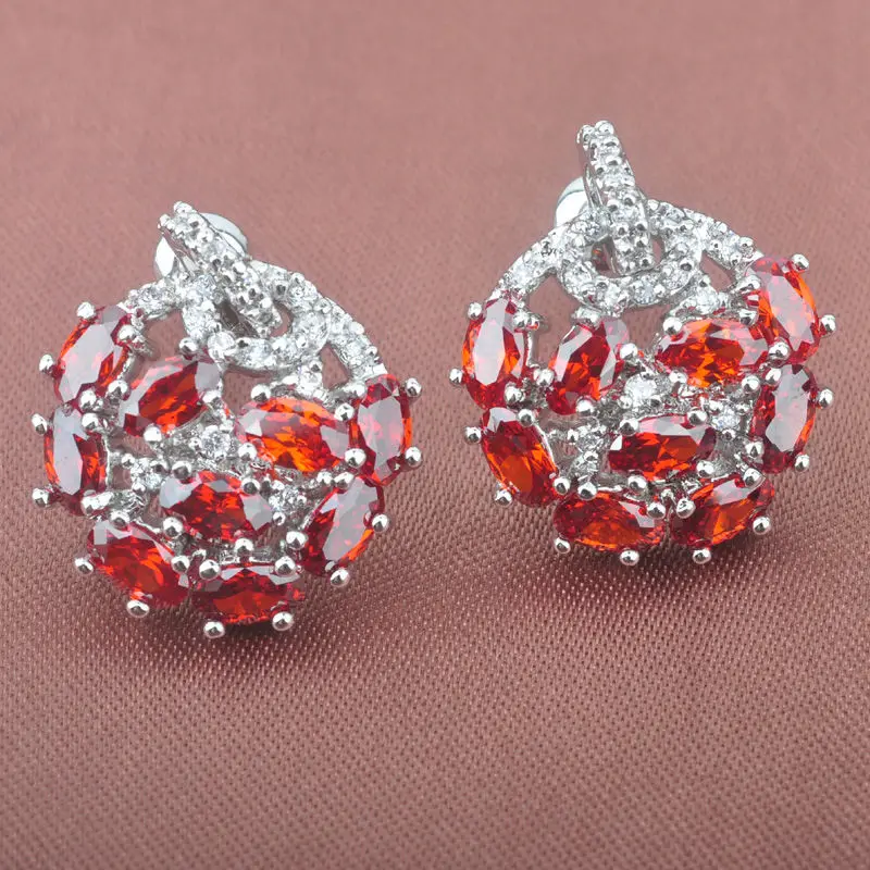 Charismatic Red Stone Cubic Zirconia For Women Drop Earrings Silver Jewelry Free Shipping LS019
Charismatic Red Stone Cubic Zirconia For Women Drop Earrings Silver Jewelry Free Shipping LS019