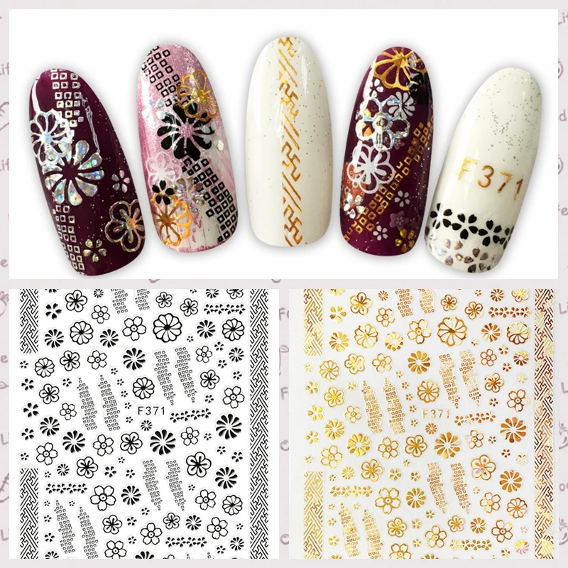 1 Sheet Line Drawing Solid 3D Petal Flowers Lace Pattern Self-Adhesive Nail Art Stickers DIY F371# Top-Grade Packing
1 Sheet Line Drawing Solid 3D Petal Flowers Lace Pattern Self-Adhesive Nail Art Stickers DIY F371# Top-Grade Packing