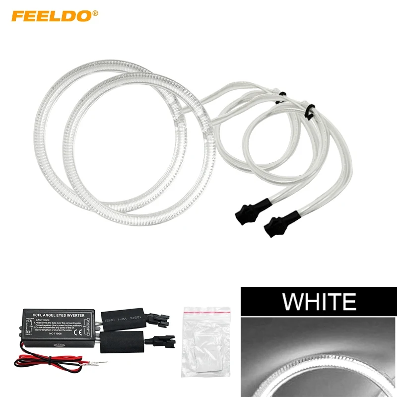 FEELDO 2Pcs/Set Car CCFL Angel Eyes Light Halo Rings Kits Light For Volvo C30 2008 Headlight DRL White #FD-2633
FEELDO 2Pcs/Set Car CCFL Angel Eyes Light Halo Rings Kits Light For Volvo C30 2008 Headlight DRL White #FD-2633