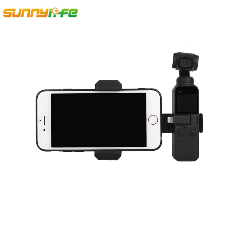 

Sunnylife for DJI OSMO POCKET Phone Holder 1/4 Hole Tripod Phone Fixing Clip for DJI OSMO POCKET Handheld Gimbal Stabilizer