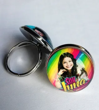 36pcs ( Mixed 8 styles) high-quality Super pop singer Soy Luna Elenco de Soy Luna silver Rings I'm moon glass finger Ring
36pcs ( Mixed 8 styles) high-quality Super pop singer Soy Luna Elenco de Soy Luna silver Rings I'm moon glass finger Ring