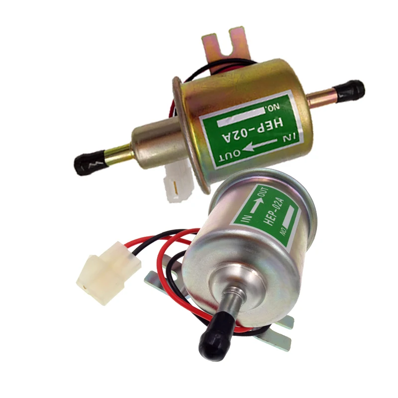 New 12V Low Pressure Universal Diesel Petrol Gasoline Electric Fuel Pump HEP-02A for Carburetor Motorcycle ATV
New 12V Low Pressure Universal Diesel Petrol Gasoline Electric Fuel Pump HEP-02A for Carburetor Motorcycle ATV