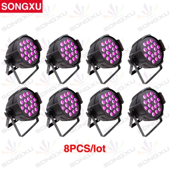 SONGXU 8pcs/lot 18X10W RGBW 4in1 LED Par Cans with Power In and Out DMX LED PAR Light /SX-PL1810B
SONGXU 8pcs/lot 18X10W RGBW 4in1 LED Par Cans with Power In and Out DMX LED PAR Light /SX-PL1810B