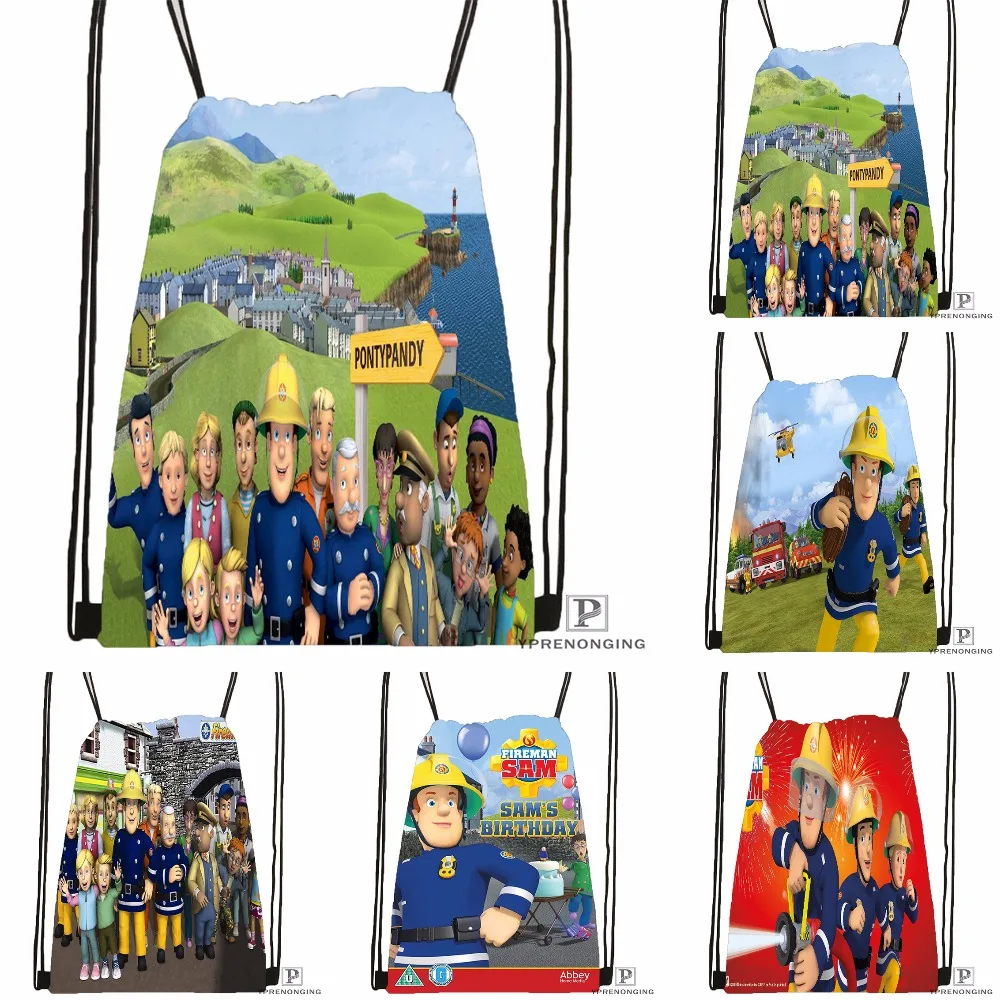 Custom Fireman Sam Drawstring Backpack Bag for Man Woman Cute Daypack Kids Satchel (Black Back) 31x40cm#180531-01-17
Custom Fireman Sam Drawstring Backpack Bag for Man Woman Cute Daypack Kids Satchel (Black Back) 31x40cm#180531-01-17