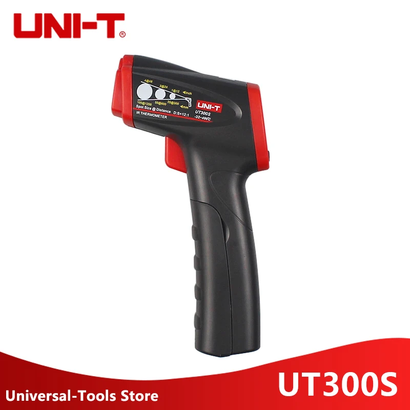 UNI-T UT300S Non-contact infrared Thermometers LCD Digital Temperature Instruments Handheld Temperature Laser Gun
UNI-T UT300S Non-contact infrared Thermometers LCD Digital Temperature Instruments Handheld Temperature Laser Gun