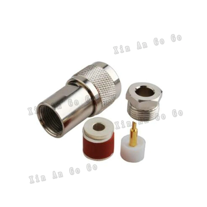 N male crimp RF connector N male Plug straight Crimp for 5D-FB LMR300 50-5 coaxial cable fast ship
N male crimp RF connector N male Plug straight Crimp for 5D-FB LMR300 50-5 coaxial cable fast ship