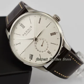 41mm Parnis Calendar GMT Mechanical Seagull Automatic Leather Waterproof Automatic Men's Watch
41mm Parnis Calendar GMT Mechanical Seagull Automatic Leather Waterproof Automatic Men's Watch