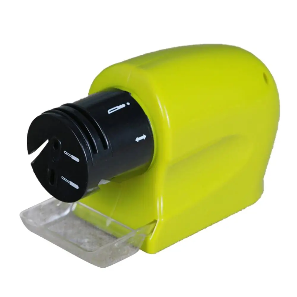 Swifty Sharp Multi-functional Electric Knife Grinder Sharp-edged Tool Grinding Stone PP Material Green
Swifty Sharp Multi-functional Electric Knife Grinder Sharp-edged Tool Grinding Stone PP Material Green