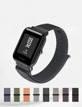 20MM Nylon loop watch strap for Xiaomi Huawei Amazfit bip Sport loop Strap For Huami Amazfit Bip Youth Smart Watch Bracelet
20MM Nylon loop watch strap for Xiaomi Huawei Amazfit bip Sport loop Strap For Huami Amazfit Bip Youth Smart Watch Bracelet