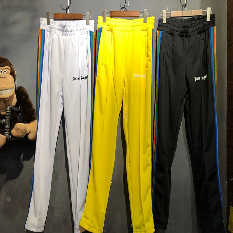 Palm Angels Hip Hop Drawstring Zipper Angel Pants Palm Angels Sports Set Side Color Stitching Ribbon High Quality Trousers
Palm Angels Hip Hop Drawstring Zipper Angel Pants Palm Angels Sports Set Side Color Stitching Ribbon High Quality Trousers
