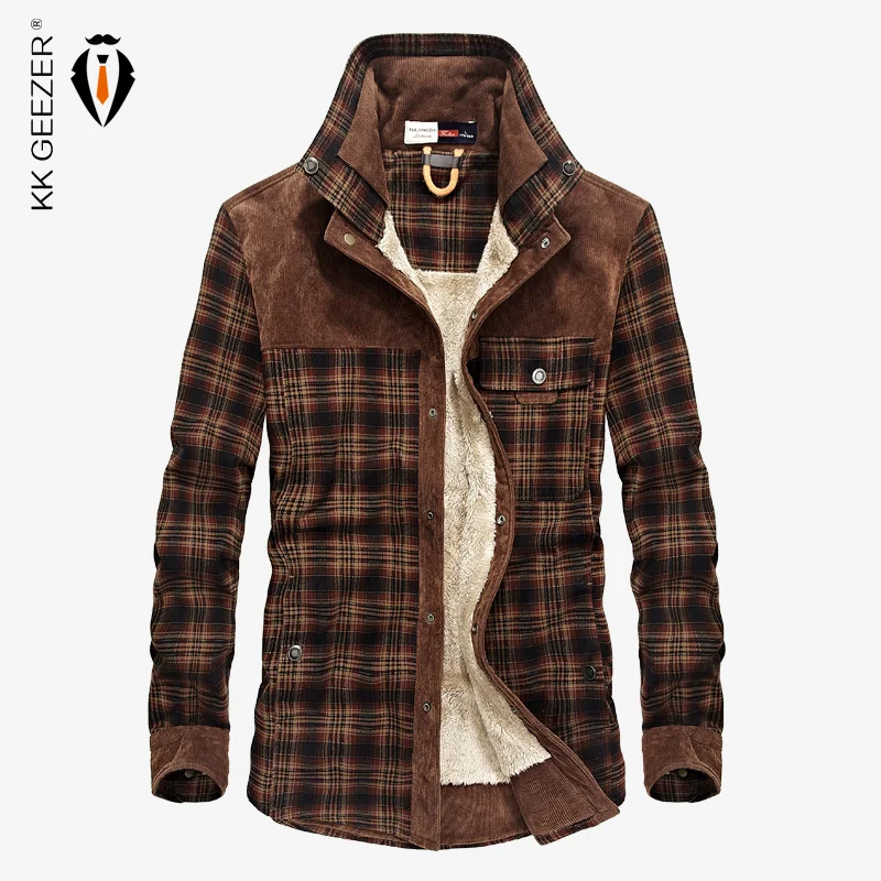 Toddler Boy Plaid Hooded Jacket Baby Boy Long Sleeve Checkered Button Down Hoodies Shirt Fall Winter Outerwear Overcoat