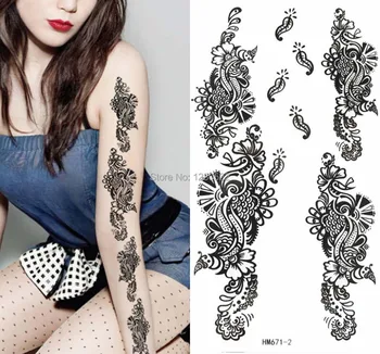 3sheets Waterproof Temporary Tattoo Henna Tattoo stickers tatuagem temporaria body art
3sheets Waterproof Temporary Tattoo Henna Tattoo stickers tatuagem temporaria body art