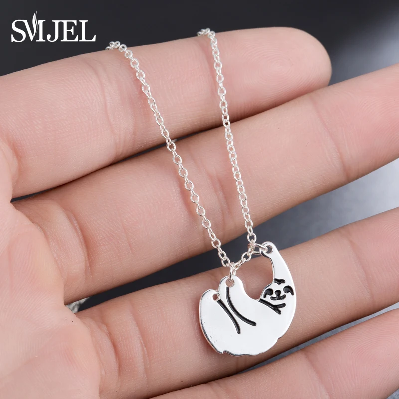 SMJEL Cute Movie Zootopia Sloth Necklace for Women Accessories Animal Jewelry Gift for Animal Protector Crazy Animal City N259
SMJEL Cute Movie Zootopia Sloth Necklace for Women Accessories Animal Jewelry Gift for Animal Protector Crazy Animal City N259