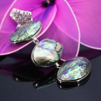 26*38mm Natural prevalent abalone seashells colours paua shell beads stones DIY pendant jewelry making design crafts
26*38mm Natural prevalent abalone seashells colours paua shell beads stones DIY pendant jewelry making design crafts