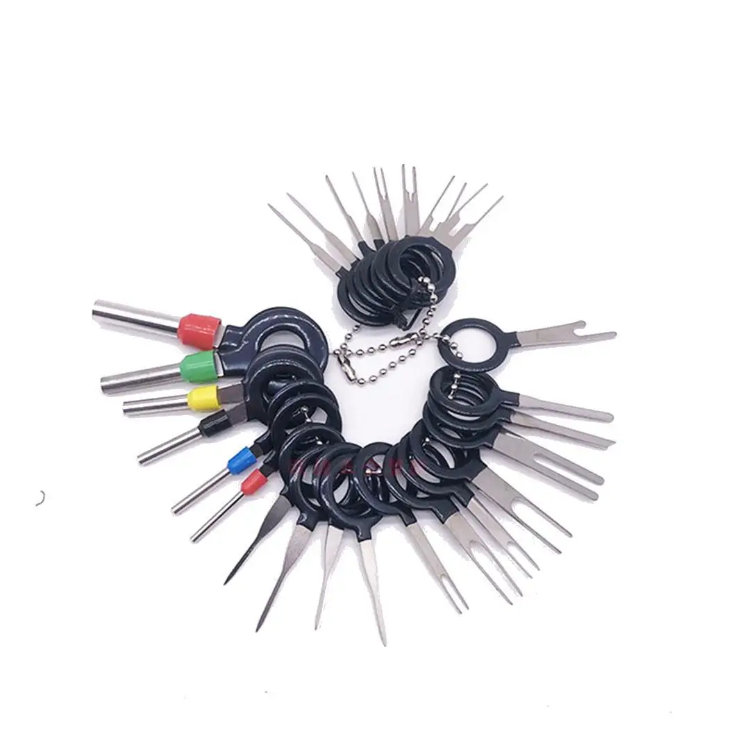 3/8/11/18/21/26 PCS Auto Car Terminal Removal Tool Kits Electrical Wiring Crimp Connector Extractor Terminal Removal Tool Kit
3/8/11/18/21/26 PCS Auto Car Terminal Removal Tool Kits Electrical Wiring Crimp Connector Extractor Terminal Removal Tool Kit