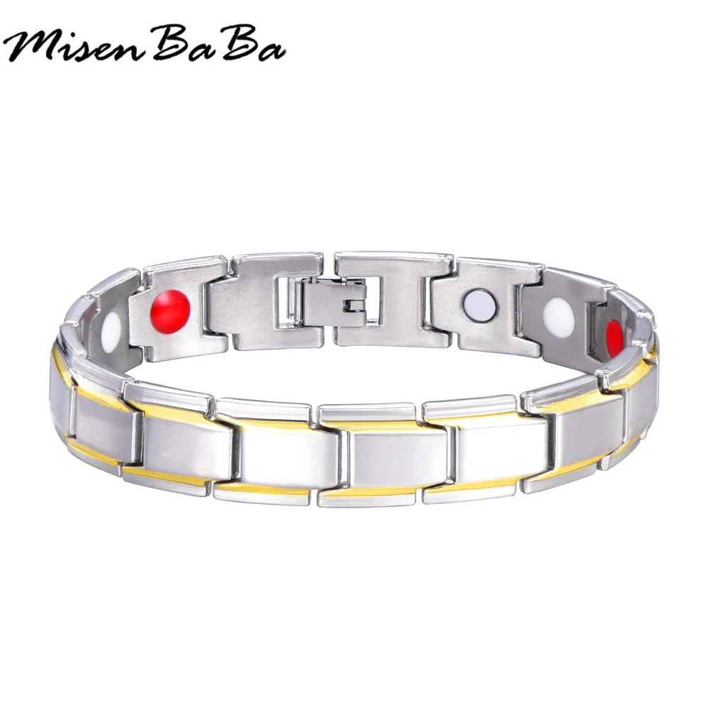 Gold Black Double Colors Magnetic Bracelet For Men Women Germanium Bracelets Bangles Copper Health Jewelry Accessories
Gold Black Double Colors Magnetic Bracelet For Men Women Germanium Bracelets Bangles Copper Health Jewelry Accessories
