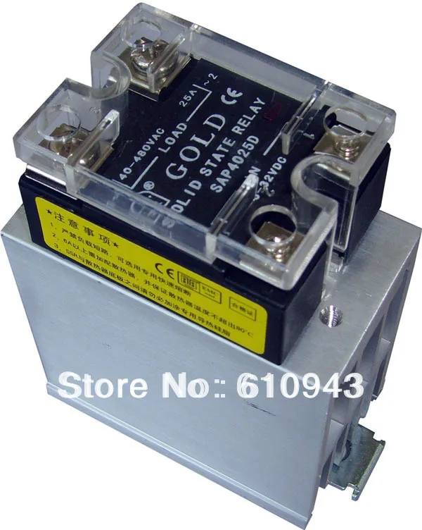 Free shipping 25A SSR,input 3-32V DC output 40-480VAC single phase ssr solid state relay
Free shipping 25A SSR,input 3-32V DC output 40-480VAC single phase ssr solid state relay
