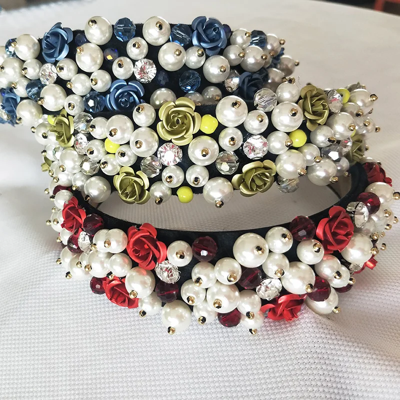 High Quality Luxury Baroque styles Vintage Wedding Bridal Full Pearl Flower Crown Tiara Queen Crown Party Headband Jewelry
High Quality Luxury Baroque styles Vintage Wedding Bridal Full Pearl Flower Crown Tiara Queen Crown Party Headband Jewelry