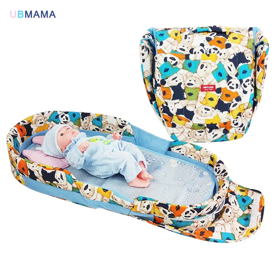 Newborn Baby Product Baby Bed Folding Bed Thickening Baby Cradle