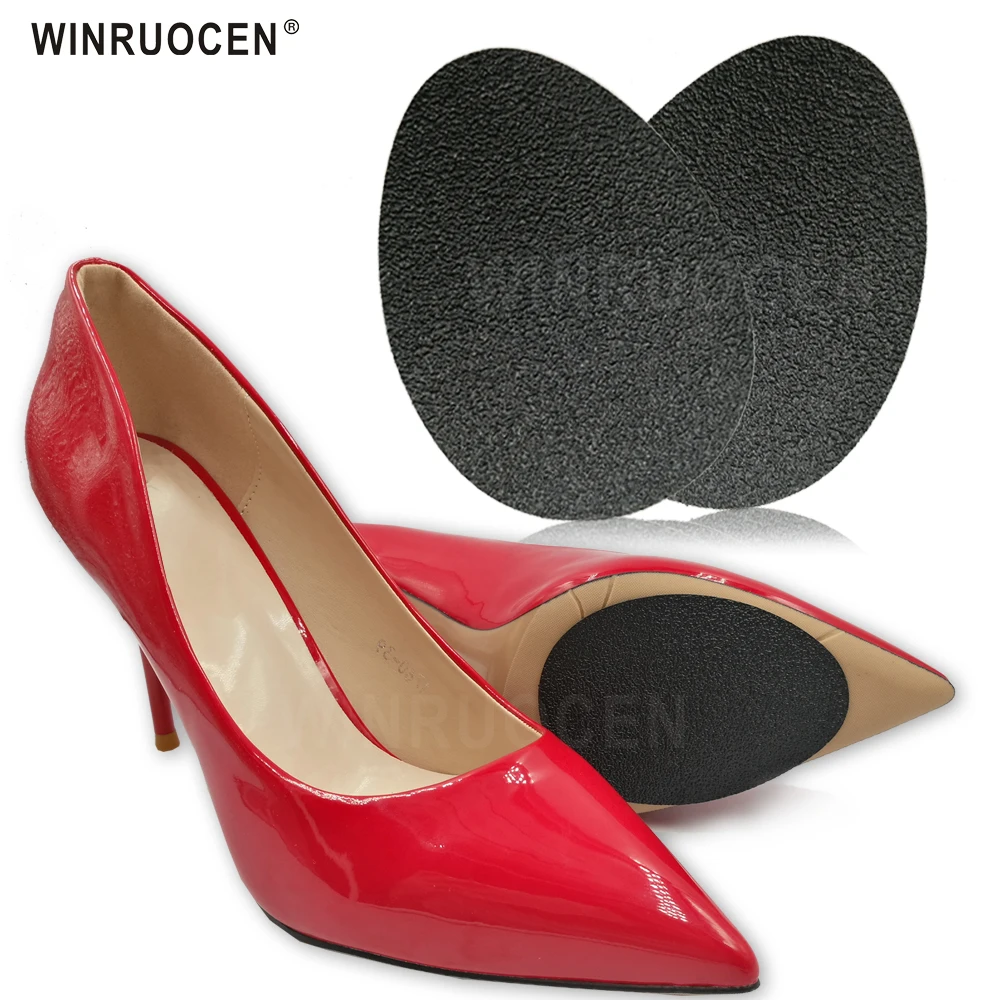 2 Pairs Rubber Anti-Slip Shoes Soles Protector Pads for High Heel Shoe Boot Sandal Non Slip Adhesive Forefoot Sole Insert Pad
2 Pairs Rubber Anti-Slip Shoes Soles Protector Pads for High Heel Shoe Boot Sandal Non Slip Adhesive Forefoot Sole Insert Pad