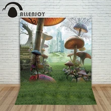 Allenjoy Background for photos fairy wonderland tale castle mushrooms children's photographic camera backdrop vinyl
Allenjoy Background for photos fairy wonderland tale castle mushrooms children's photographic camera backdrop vinyl