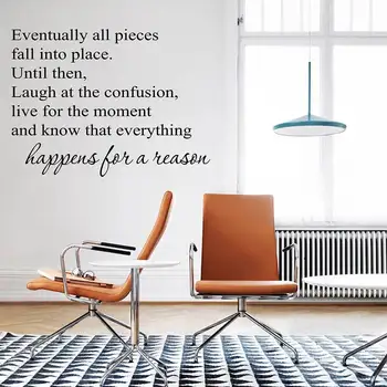 Eventually All Pieces Fall into Place Inspirational Quotes Wall Decal Motivational Lettering Wall Sticker 782Q
Eventually All Pieces Fall into Place Inspirational Quotes Wall Decal Motivational Lettering Wall Sticker 782Q