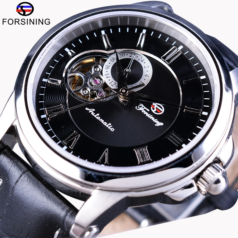 Forsining 2017 Japan Movement Automatic Watch Self-Winding Waterproof Genuine Leather Strap Skeleton Watch Men Top Brand Luxury
Forsining 2017 Japan Movement Automatic Watch Self-Winding Waterproof Genuine Leather Strap Skeleton Watch Men Top Brand Luxury