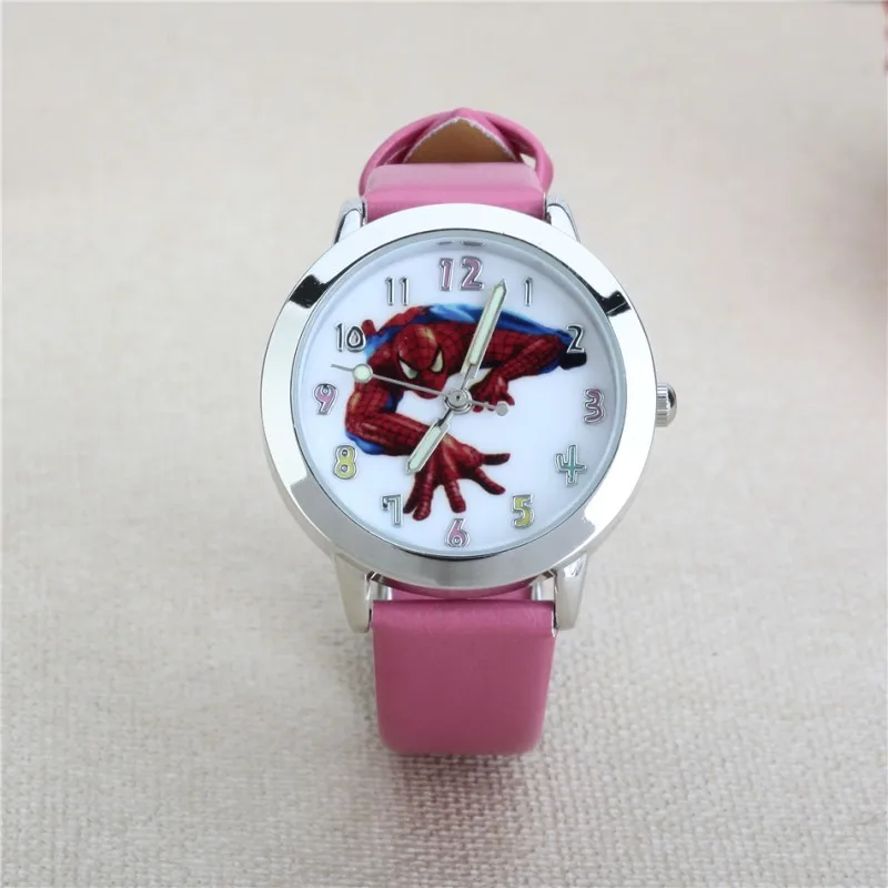 Spider-Man Watches Girls Children kids 3D Cartoon SpiderMan Quartz Watch Leather Women Dress Kids Watches relojes mujer
Spider-Man Watches Girls Children kids 3D Cartoon SpiderMan Quartz Watch Leather Women Dress Kids Watches relojes mujer