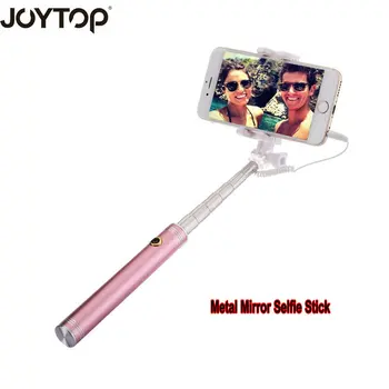 JOYTOP Mini Selfie Stick With Button Wired 3.5mm plug Metal Universal Stick With Mirro For iPhone For Android Smart Mobile phone
JOYTOP Mini Selfie Stick With Button Wired 3.5mm plug Metal Universal Stick With Mirro For iPhone For Android Smart Mobile phone