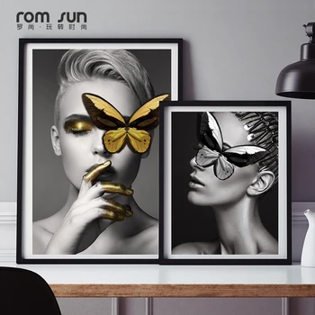 Abstract Canvas Painting Woman Body Butterfly Art Posters And Prints Wall Pictures For Living Room Modern Home Decor Wall Art
Abstract Canvas Painting Woman Body Butterfly Art Posters And Prints Wall Pictures For Living Room Modern Home Decor Wall Art