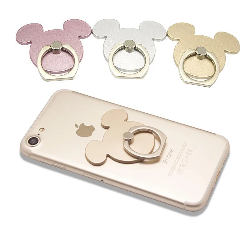 360 Degree Finger Ring Cute Mickey Design cartoon Mobile Phone Smartphone Stand Holder For all Phone Luxury Couple Models
360 Degree Finger Ring Cute Mickey Design cartoon Mobile Phone Smartphone Stand Holder For all Phone Luxury Couple Models