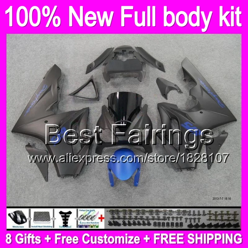 Fairing Body ALL Flat black For TRIUMPH Daytona 675 12-13 12 13 B631 Daytona675 2012 2013 Black blue +decal Body
Fairing Body ALL Flat black For TRIUMPH Daytona 675 12-13 12 13 B631 Daytona675 2012 2013 Black blue +decal Body