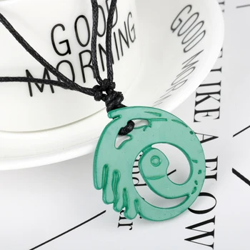 Movie Tomb-Raider Theme Necklace Rope Chain Green Color Dangle Lara Croft Pendant Necklace Jewelry Presents
Movie Tomb-Raider Theme Necklace Rope Chain Green Color Dangle Lara Croft Pendant Necklace Jewelry Presents