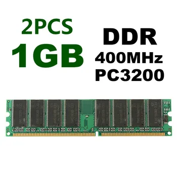 2Pcs X 1GB DDR 400 PC3200 Non-ECC Low Density Desktop PC DIMM Memory for RAM 184 Pins for RAM CPU GPU APU
2Pcs X 1GB DDR 400 PC3200 Non-ECC Low Density Desktop PC DIMM Memory for RAM 184 Pins for RAM CPU GPU APU