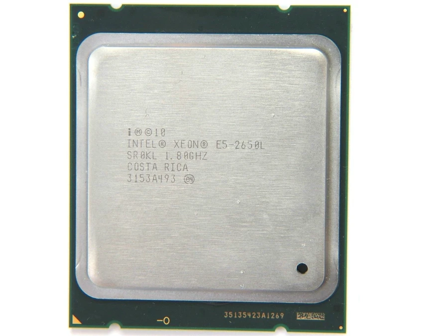 Intel Xeon E5-2650L 1.8GHz 20MB 8GT/s SR0KL 70W LGA 2011 CPU Processor 8-Core E5 2650L
Intel Xeon E5-2650L 1.8GHz 20MB 8GT/s SR0KL 70W LGA 2011 CPU Processor 8-Core E5 2650L