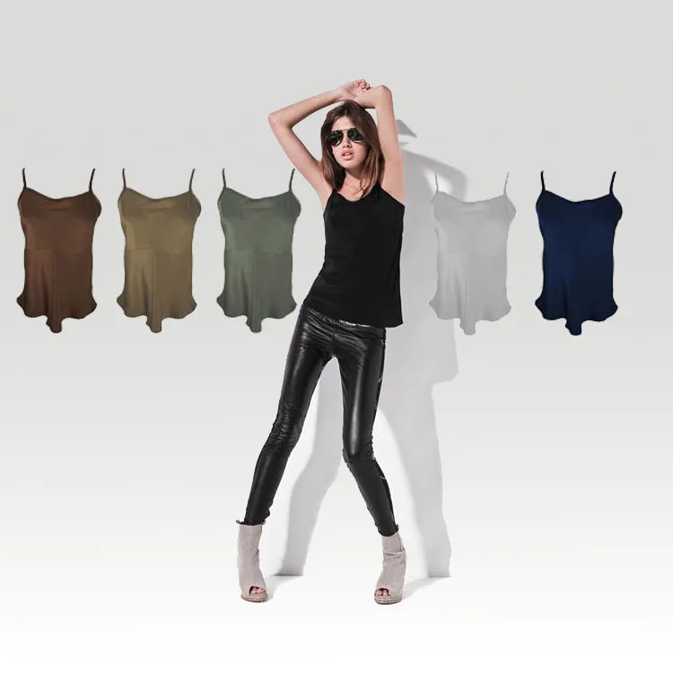 100% Silk Satin Camisole Pure Natural Silk China Silk Factory Direct Women Tops Free Shipping Shinny Silk
100% Silk Satin Camisole Pure Natural Silk China Silk Factory Direct Women Tops Free Shipping Shinny Silk