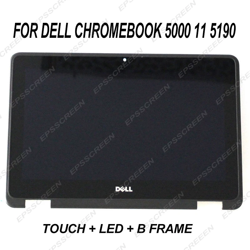 Сенсорный ЖК-дисплей 11,6 дюйма в сборе для Dell Chromebook 5000 11 5190, экран с рамкой, WXGA дигитайзер, дисплей, образовательная панель для ноутбука
Сенсорный ЖК-дисплей 11,6 дюйма в сборе для Dell Chromebook 5000 11 5190, экран с рамкой, WXGA дигитайзер, дисплей, образовательная панель для ноутбука