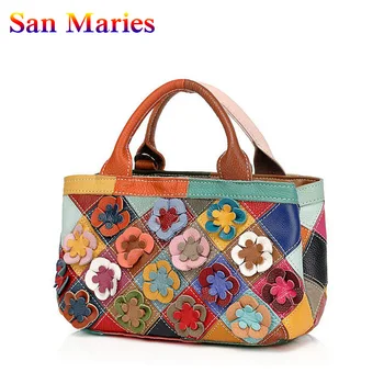 San Maries Cowhide Leather Women Designer Handbags Genuine Leather Women Patchwork Shoulder Messenger Bag Floral Tote Handbag 20
San Maries Cowhide Leather Women Designer Handbags Genuine Leather Women Patchwork Shoulder Messenger Bag Floral Tote Handbag 20
