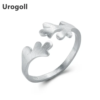 Brand New Pure 925 Sterling Silver Open Rings For Women Original Handmade Cute Antlers Ring Lady Fine Jewelry Gifts
Brand New Pure 925 Sterling Silver Open Rings For Women Original Handmade Cute Antlers Ring Lady Fine Jewelry Gifts