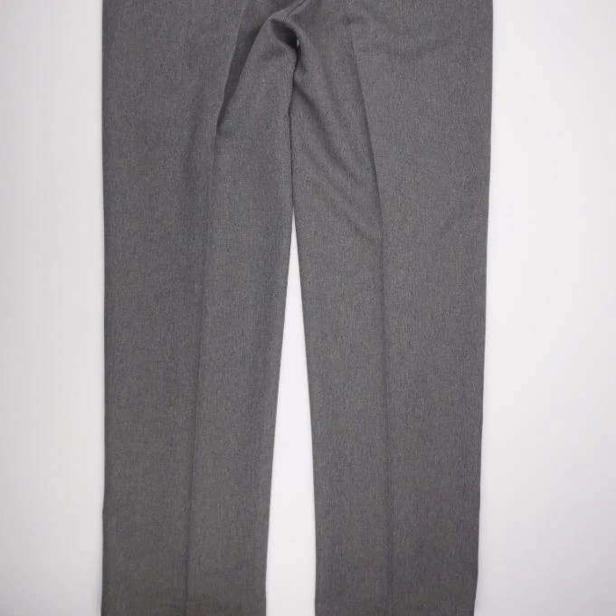LEVIS ACTION SLACKS Flat Front Career Dress Pants Grey Mens 36x32 (2)