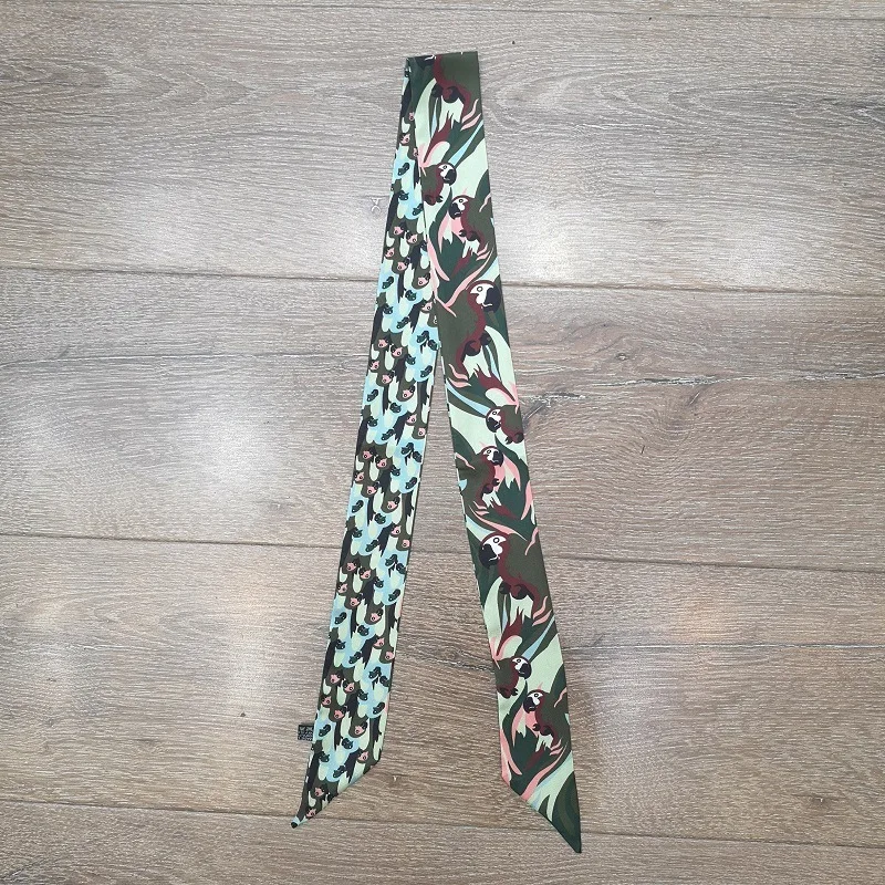 Factory Hot Long 120cm Brand Flower Bird Skinny Scarf 2020 New Silk Bag Women Female Neckerchief Head Scarves Wraps For Ladies
Factory Hot Long 120cm Brand Flower Bird Skinny Scarf 2020 New Silk Bag Women Female Neckerchief Head Scarves Wraps For Ladies