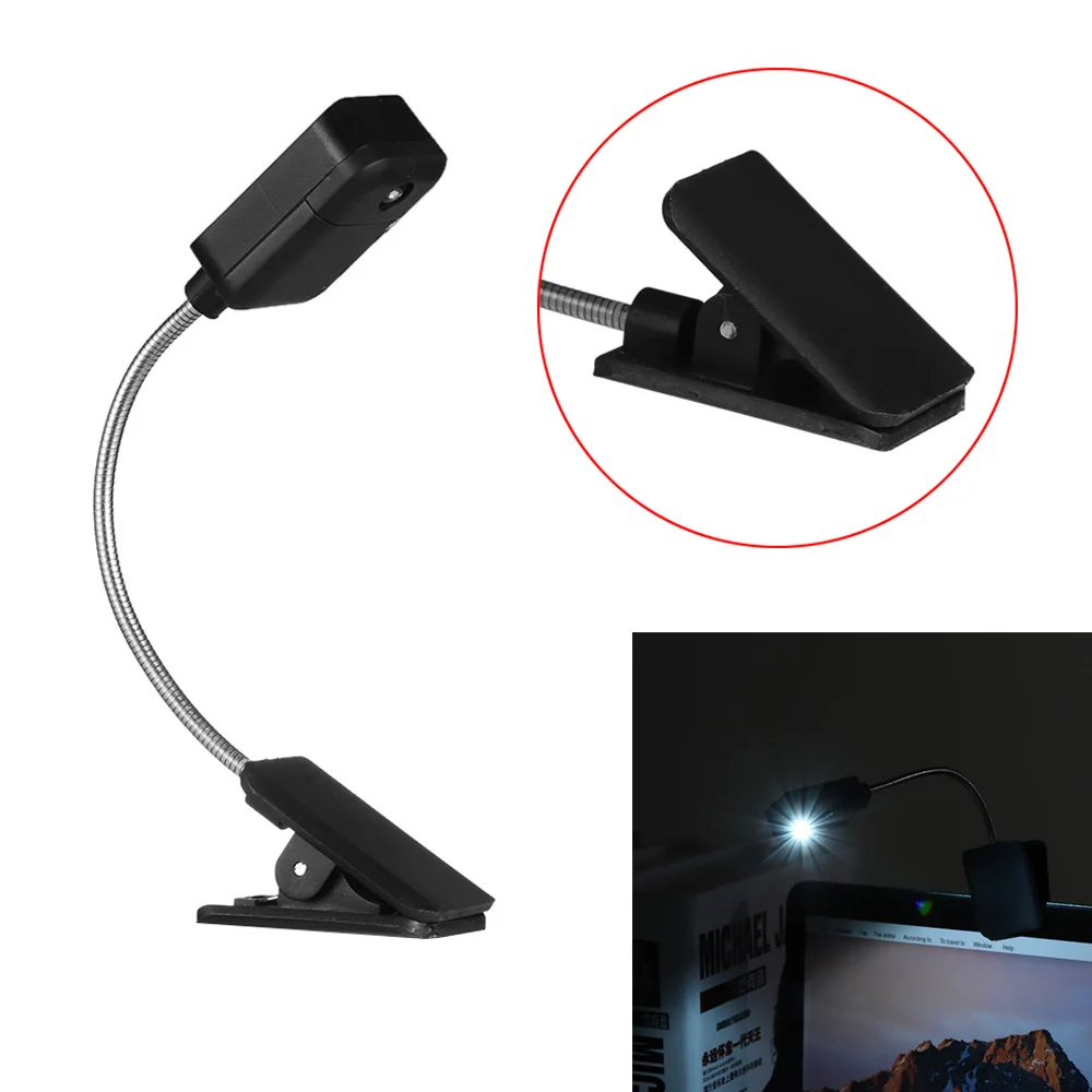 1PC Mini Flexible Clip On Book Light Reading Table Lamp Clip Lantern Protect Eyes For Kindle Computer Emergency light
1PC Mini Flexible Clip On Book Light Reading Table Lamp Clip Lantern Protect Eyes For Kindle Computer Emergency light