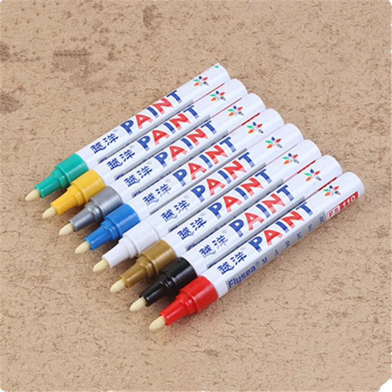 Waterproof Paint Care Car Wheel Tire Oily Mark Pen Auto Rubber Tyre Tread Metal Permanent Paint Marker Graffiti Marcador Caneta
Waterproof Paint Care Car Wheel Tire Oily Mark Pen Auto Rubber Tyre Tread Metal Permanent Paint Marker Graffiti Marcador Caneta