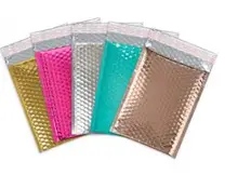 Custom Design Printed Shockproof Padded Envelope Shipping Packaging Wholesale Aluminum Foil Metallic Bubble Mailer Bag
Custom Design Printed Shockproof Padded Envelope Shipping Packaging Wholesale Aluminum Foil Metallic Bubble Mailer Bag