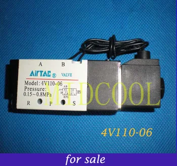 Solenoide Valvula 4V110-06 superior Solenoid Valve AC110V,5port 2position solenoid valve for gas
Solenoide Valvula 4V110-06 superior Solenoid Valve AC110V,5port 2position solenoid valve for gas