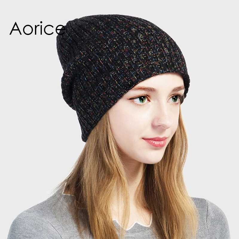 Aorice Winter Hat Multicolor Knitting Beanies High Quality Warm Vogue Women Hat Pompom Female Causal Hats HK713
Aorice Winter Hat Multicolor Knitting Beanies High Quality Warm Vogue Women Hat Pompom Female Causal Hats HK713