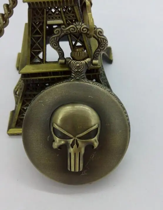 Vintage Bronze antiques Fashion quartz skull Roman numerals steampunk cowboy chain pocket watches
Vintage Bronze antiques Fashion quartz skull Roman numerals steampunk cowboy chain pocket watches